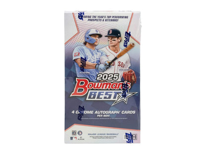 2025 Bowman’s Best Baseball Hobby Box | Columbia Sports Cards - Columbia Hobby - Sports Card Boxes - Toploaders - Card Savers