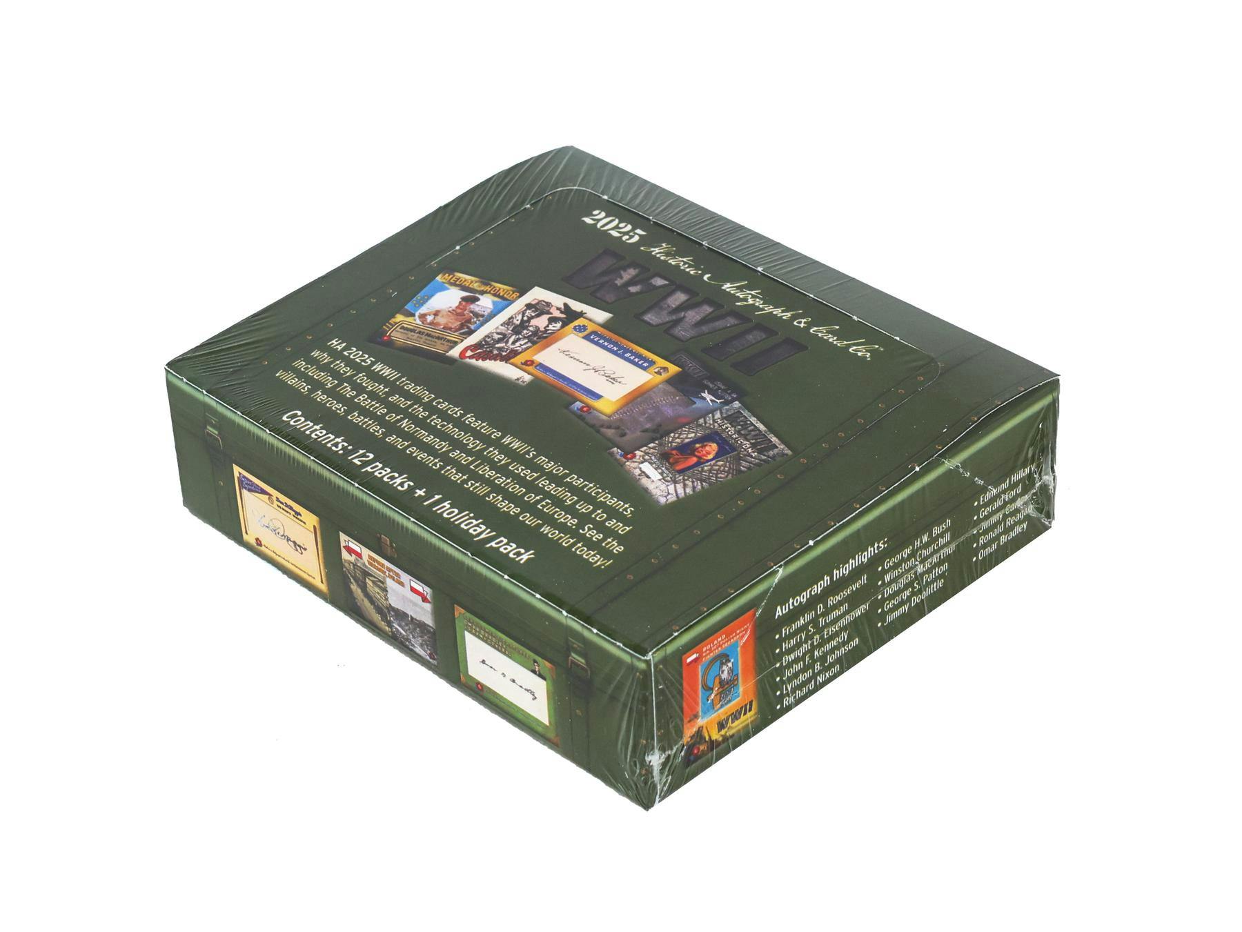 2025 Historic Autographs World War II Hobby Box | Columbia Sports Cards - Columbia Hobby - Sports Card Boxes - Toploaders - Card Savers