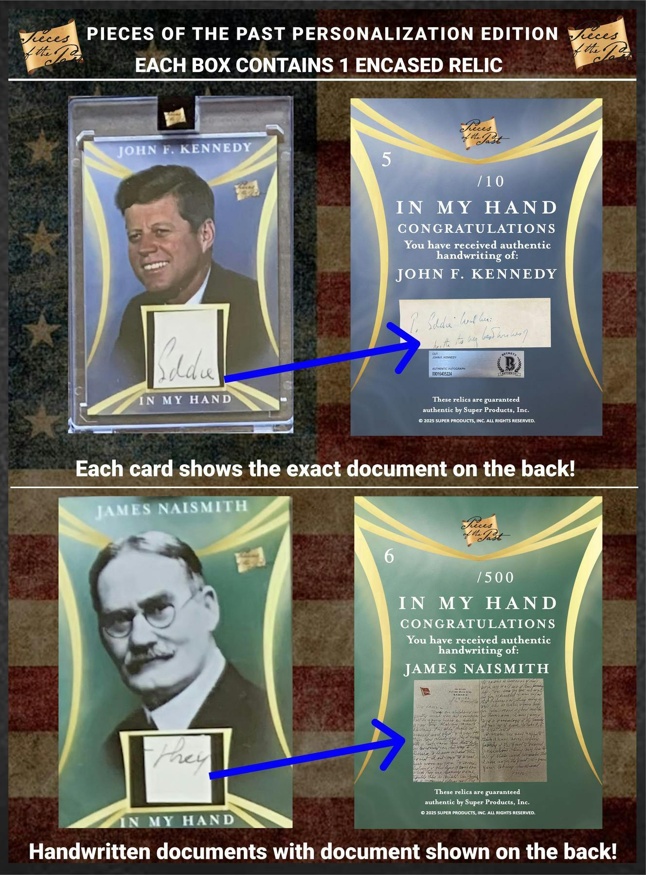 2025 Keepsake Pieces of the Past Personalization Edition Hobby Box | Columbia Sports Cards - Columbia Hobby - Sports Card Boxes - Toploaders - Card Savers