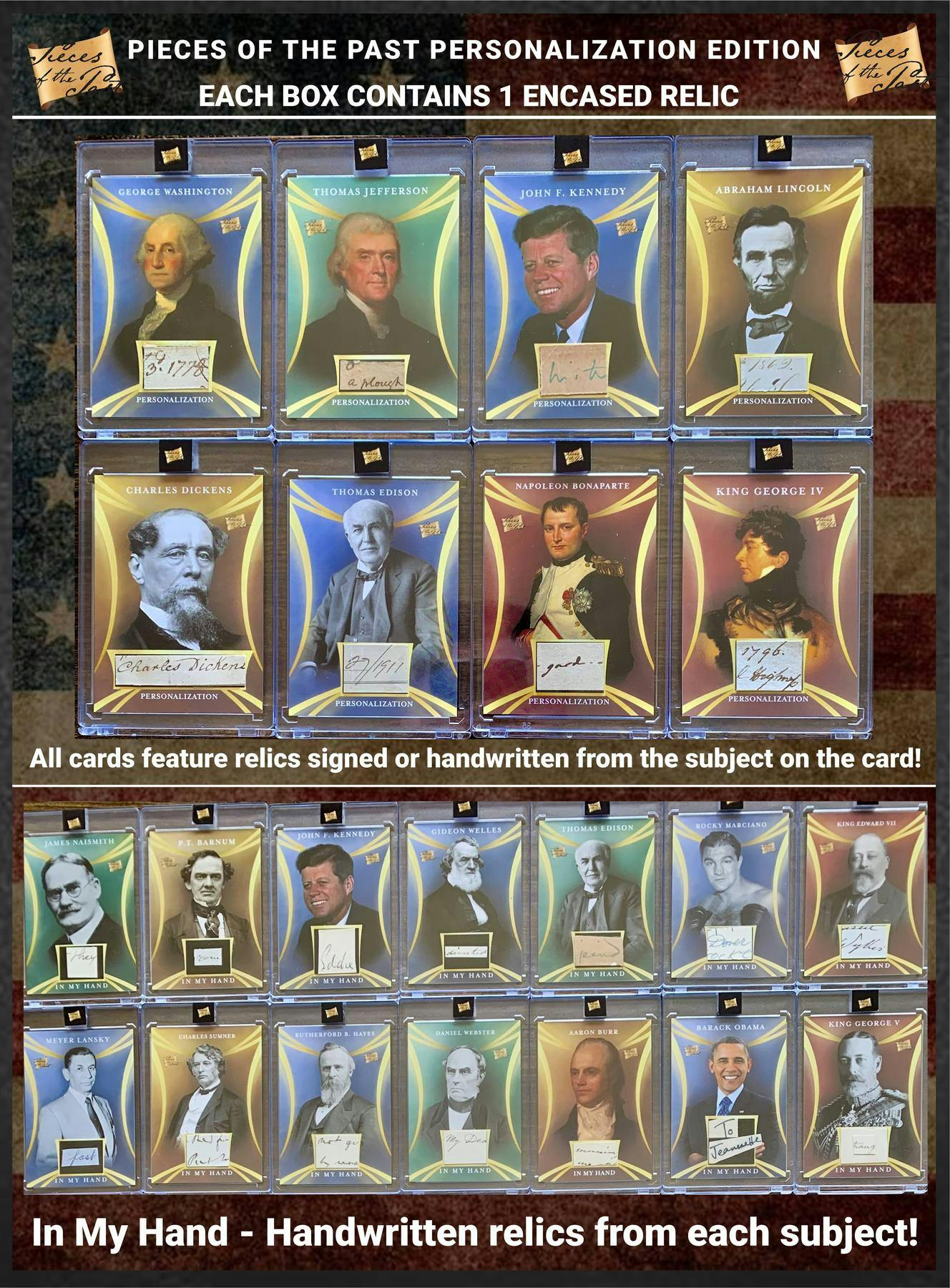 2025 Keepsake Pieces of the Past Personalization Edition Hobby Box | Columbia Sports Cards - Columbia Hobby - Sports Card Boxes - Toploaders - Card Savers