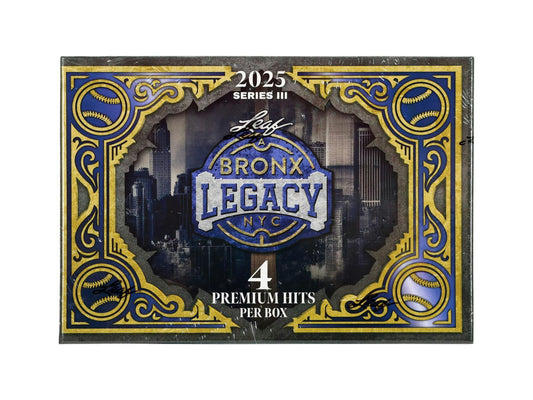 2025 Leaf Bronx Legacy Baseball Hobby Box | Columbia Sports Cards - Columbia Hobby - Sports Card Boxes - Toploaders - Card Savers