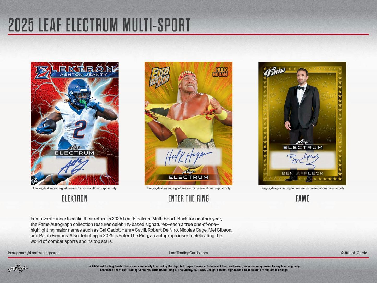 2025 Leaf Electrum Multi - Sport Super Mega Box | Columbia Sports Cards - Columbia Hobby - Sports Card Boxes - Toploaders - Card Savers