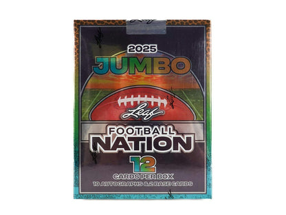 2025 Leaf Football Nation Hobby Jumbo Box | Columbia Sports Cards - Columbia Hobby - Sports Card Boxes - Toploaders - Card Savers