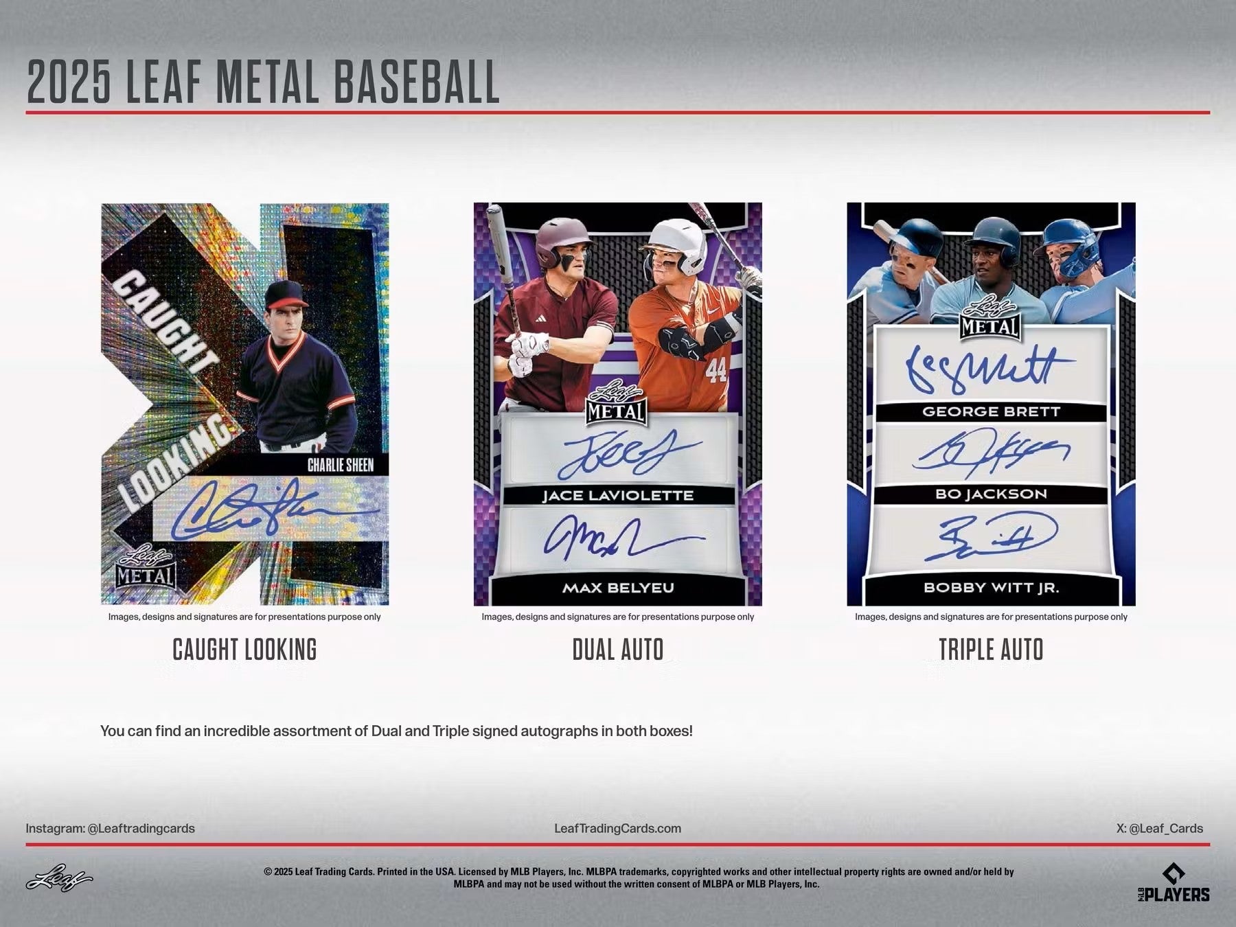 2025 Leaf Metal Baseball Hobby Box | Columbia Sports Cards - Columbia Hobby - Sports Card Boxes - Toploaders - Card Savers
