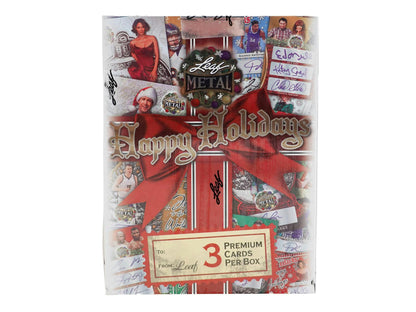 2025 Leaf Metal Happy Holidays Hobby Box | Columbia Sports Cards - Columbia Hobby - Sports Card Boxes - Toploaders - Card Savers