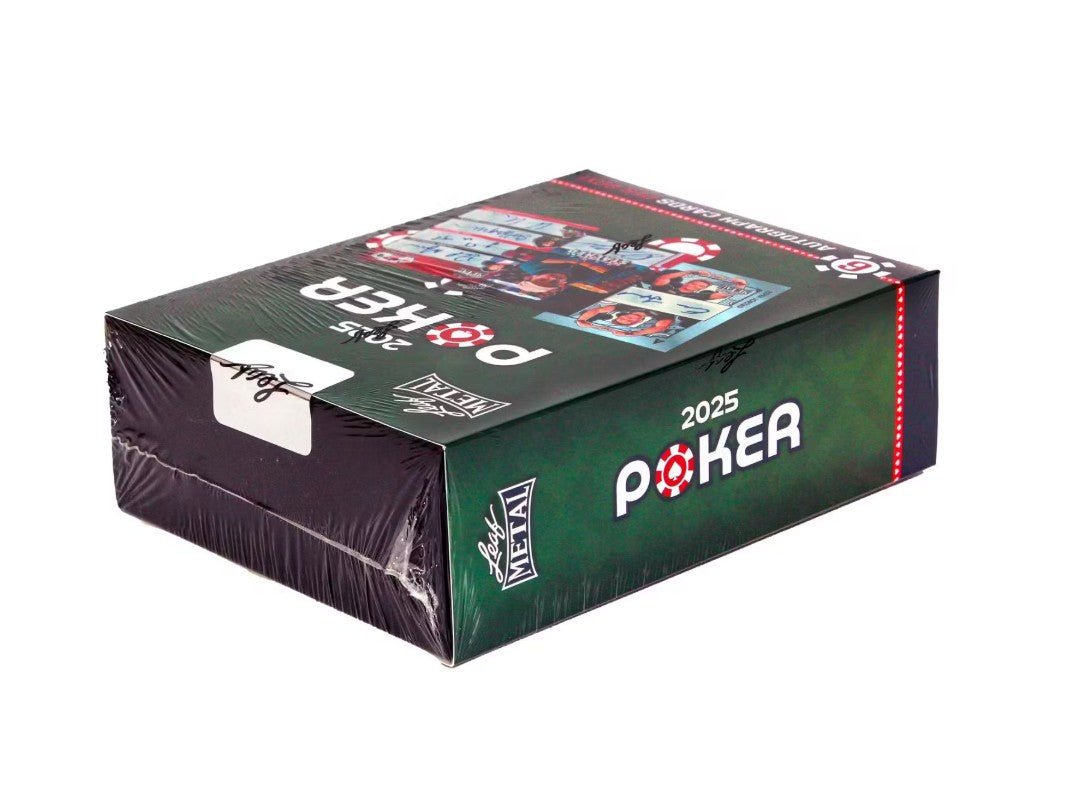 2025 Leaf Metal Poker Hobby Box - Columbia Hobby - Sports Card Boxes - Toploaders - Card Savers