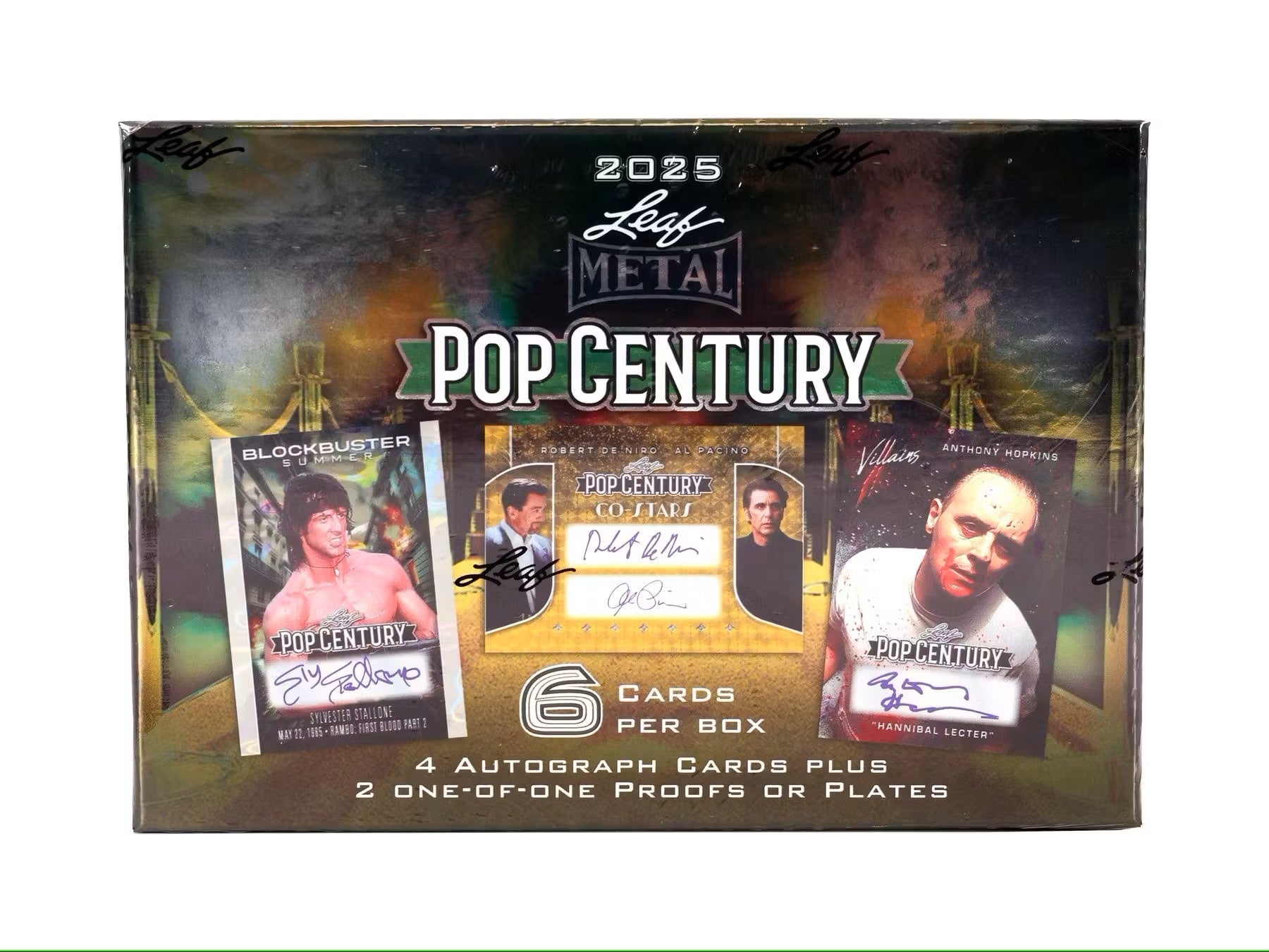 2025 Leaf Metal Pop Century Hobby Box - Columbia Hobby - Sports Card Boxes - Toploaders - Card Savers