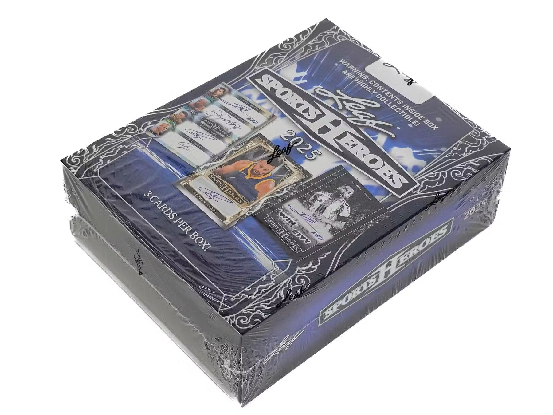 2025 Leaf Metal Sports Heroes Hobby Box - Columbia Hobby - Sports Card Boxes - Toploaders - Card Savers