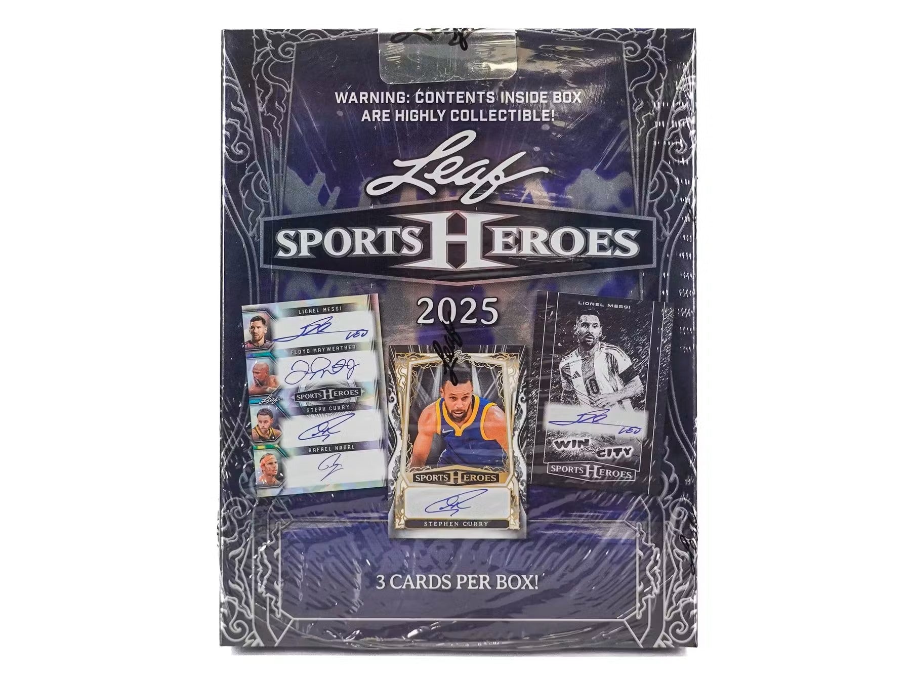 2025 Leaf Metal Sports Heroes Hobby Box - Columbia Hobby - Sports Card Boxes - Toploaders - Card Savers