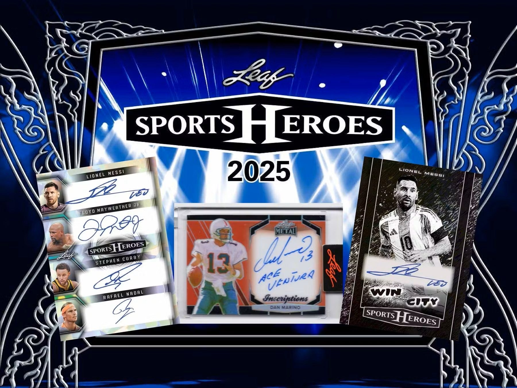 2025 Leaf Metal Sports Heroes Hobby Box - Columbia Hobby - Sports Card Boxes - Toploaders - Card Savers
