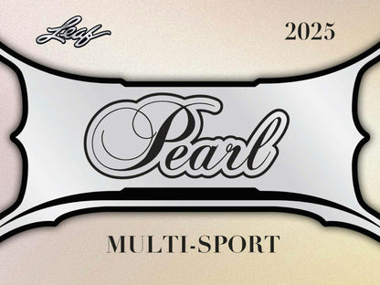 2025 Leaf Pearl Multisport Hobby Box | Columbia Sports Cards & More - Columbia Hobby - Sports Card Boxes - Toploaders - Card Savers