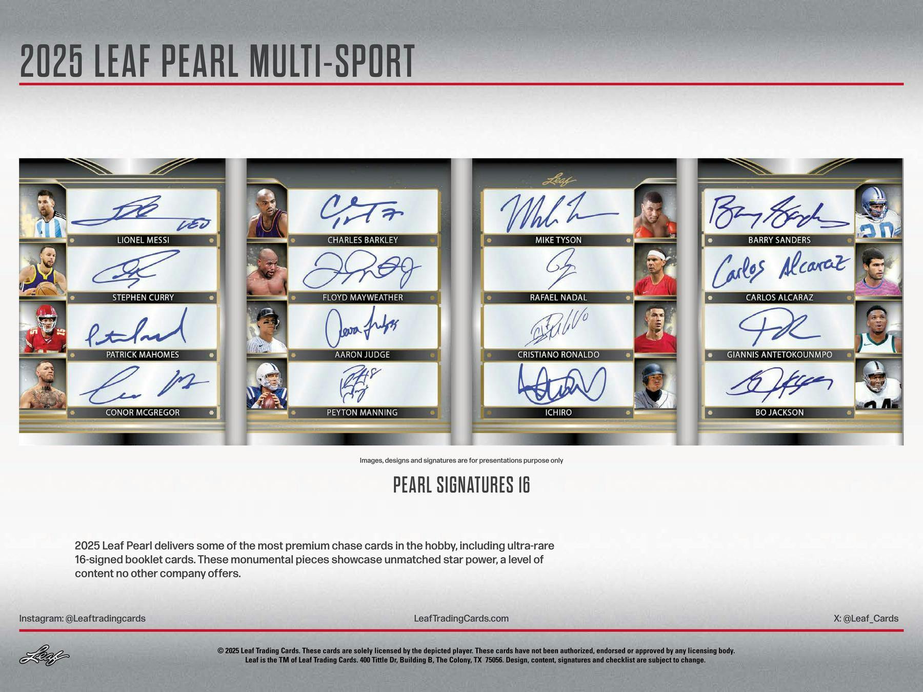 2025 Leaf Pearl Multisport Hobby Box | Columbia Sports Cards & More - Columbia Hobby - Sports Card Boxes - Toploaders - Card Savers
