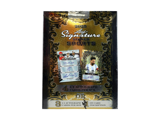 2025 Leaf Signature Series Multi - Sports Hobby - Columbia Hobby - Sports Card Boxes - Toploaders - Card Savers