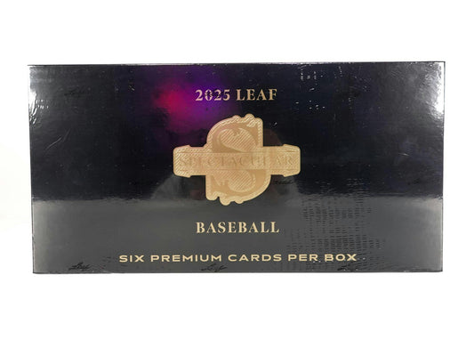 2025 Leaf Spectacular Baseball Hobby Box | Columbia Sports Cards - Columbia Hobby - Sports Card Boxes - Toploaders - Card Savers