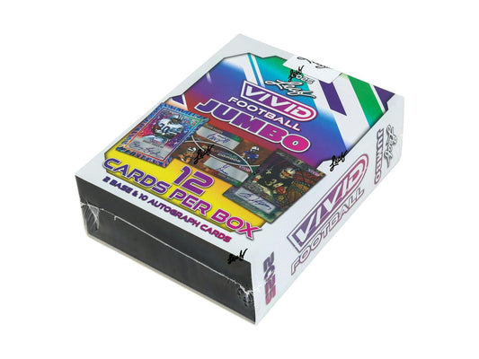 2025 Leaf Vivid Football Hobby Jumbo Box | Columbia Sports Cards - Columbia Hobby - Sports Card Boxes - Toploaders - Card Savers