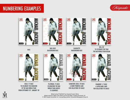 2025 Michael Jackson Bad World Tour Keepsake Premiere Edition Hobby Box | Columbia Sports Cards - Columbia Hobby - Sports Card Boxes - Toploaders - Card Savers