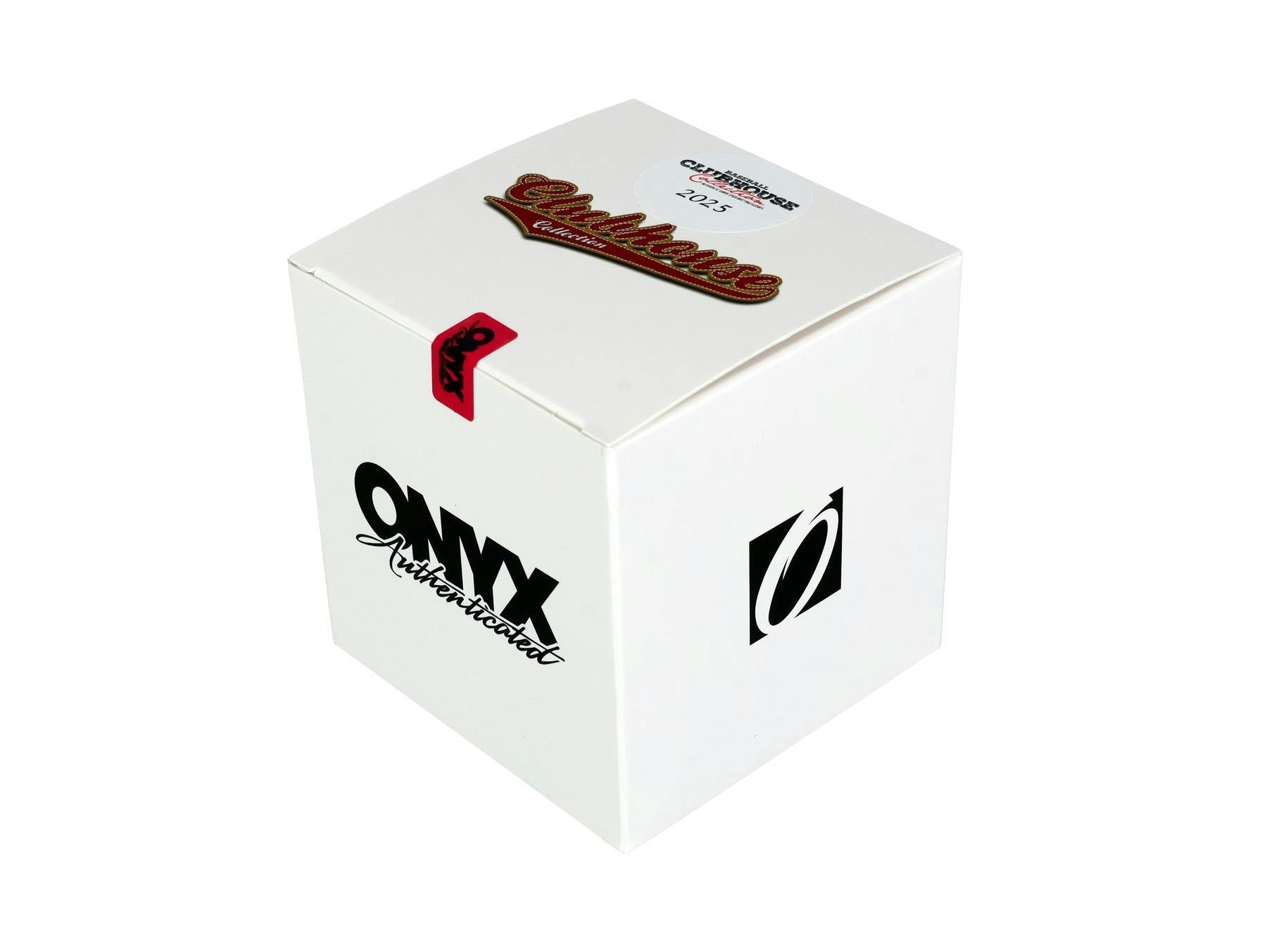 2025 Onyx Clubhouse Collection Baseball Game Used Batting Glove Hobby Box | Columbia Sports Cards - Columbia Hobby - Sports Card Boxes - Toploaders - Card Savers