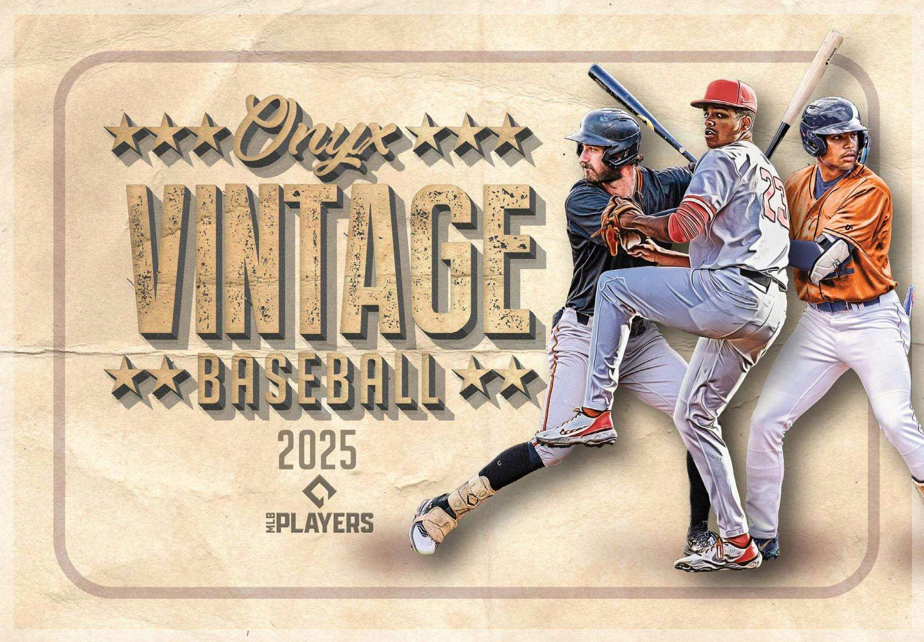 2025 Onyx Vintage Baseball Hobby Box - Columbia Hobby - Sports Card Boxes - Toploaders - Card Savers