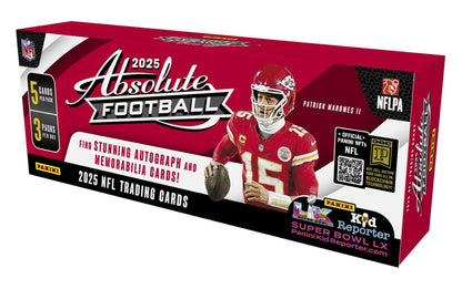 2025 Panini Absolute Football Hobby Box | Columbia Sports Cards - Columbia Hobby - Sports Card Boxes - Toploaders - Card Savers