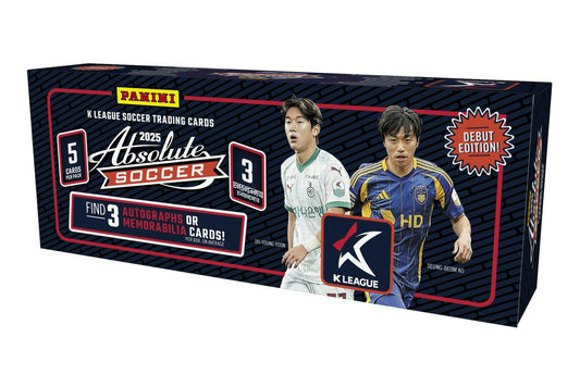 2025 Panini Absolute K League Soccer Hobby Box | Columbia Sports Cards - Columbia Hobby - Sports Card Boxes - Toploaders - Card Savers