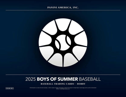 2025 Panini Boys of Summer Baseball Hobby Box | Columbia Sports Cards - Columbia Hobby - Sports Card Boxes - Toploaders - Card Savers