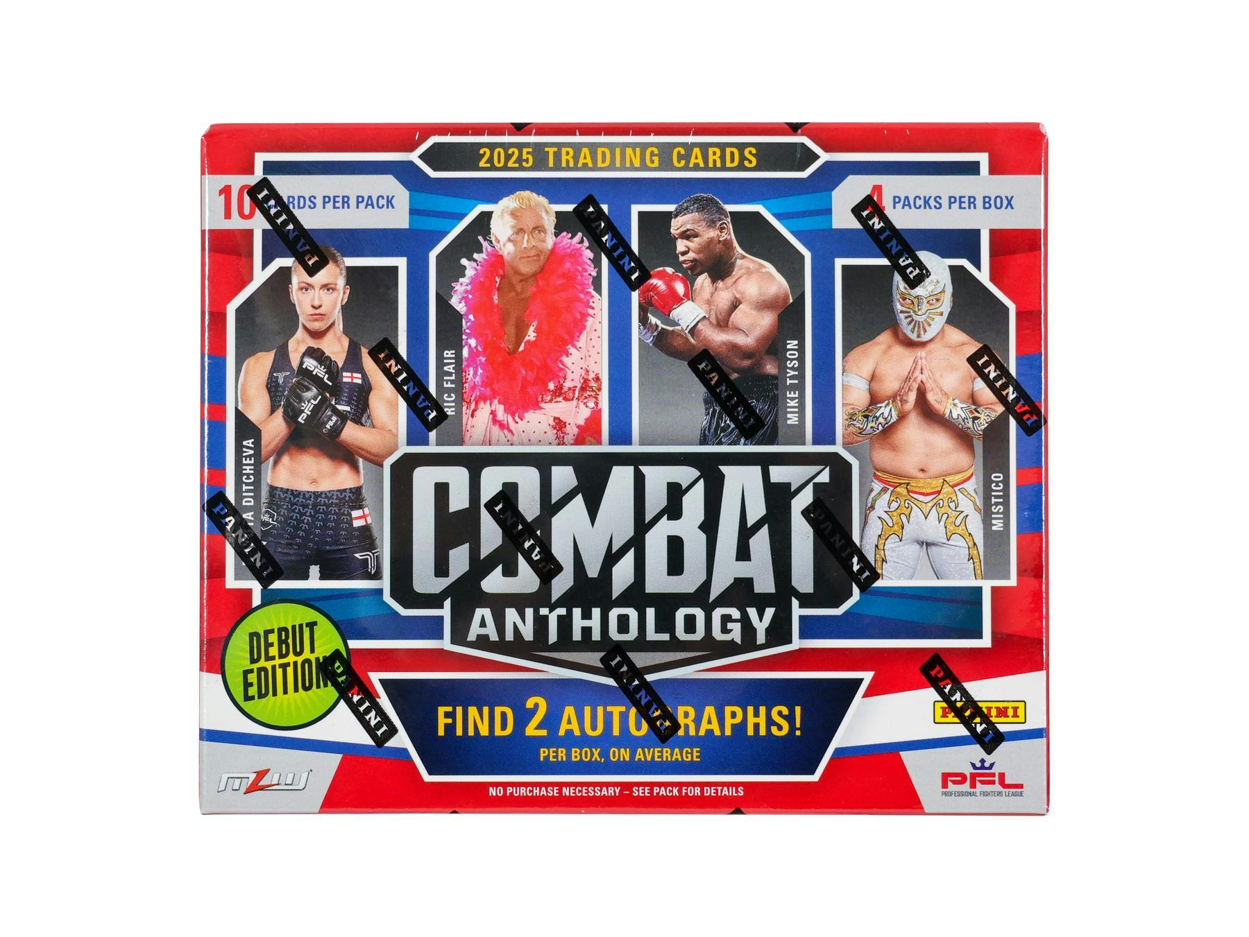2025 Panini Combat Anthology Hobby Box | Columbia Sports Cards - Columbia Hobby - Sports Card Boxes - Toploaders - Card Savers