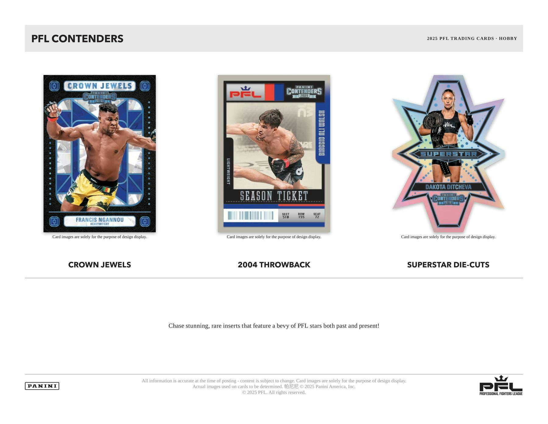 2025 Panini Contenders Professional Fighters League PFL Hobby Box | Columbia Sports Cards & More - Columbia Hobby - Sports Card Boxes - Toploaders - Card Savers