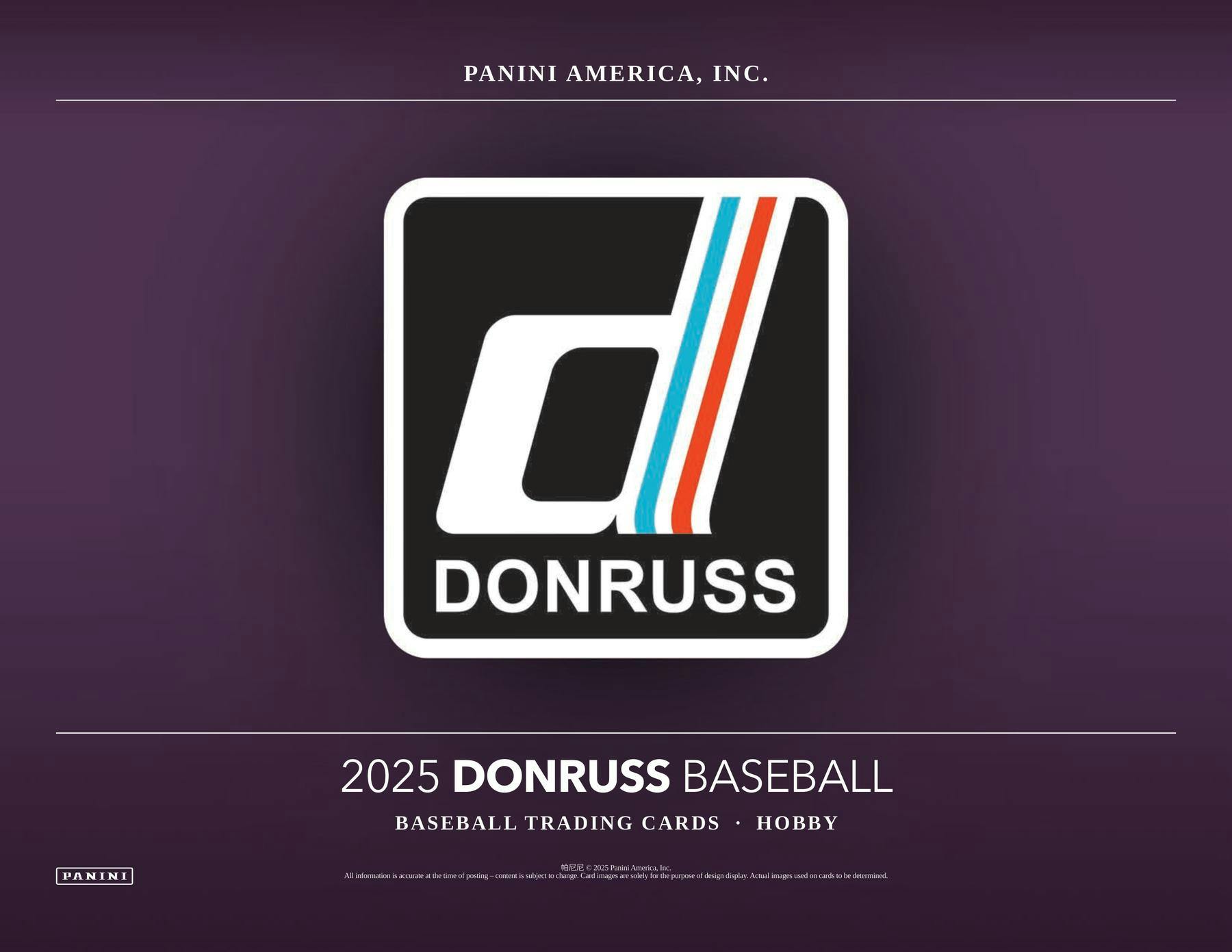 2025 Panini Donruss Baseball Hobby Box - Columbia Hobby - Sports Card Boxes - Toploaders - Card Savers