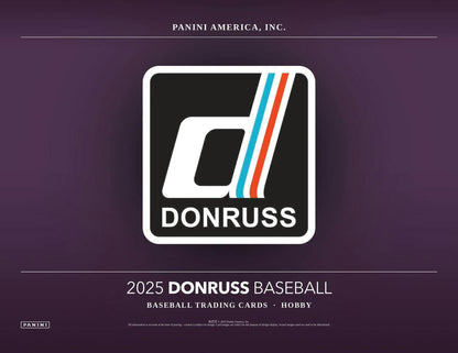 2025 Panini Donruss Baseball Hobby Box - Columbia Hobby - Sports Card Boxes - Toploaders - Card Savers