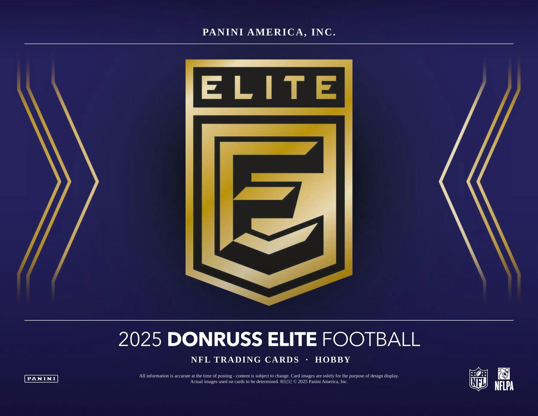 2025 Panini Donruss Elite Football Hobby Box - Columbia Hobby - Sports Card Boxes - Toploaders - Card Savers