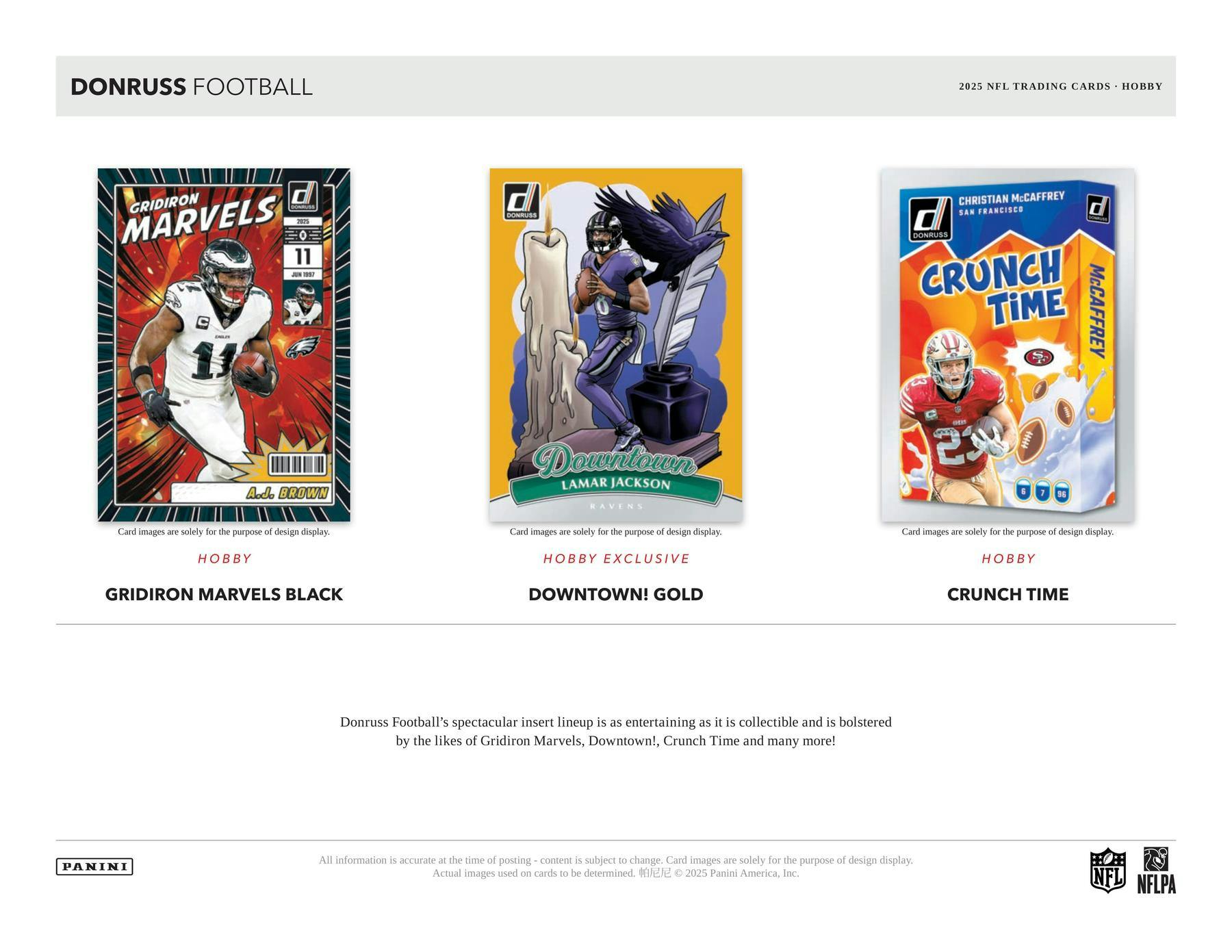 2025 Panini Donruss Football Hobby Box | Columbia Sports Cards - Columbia Hobby - Sports Card Boxes - Toploaders - Card Savers