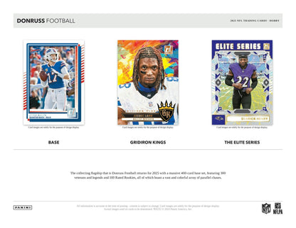 2025 Panini Donruss Football Hobby Box | Columbia Sports Cards - Columbia Hobby - Sports Card Boxes - Toploaders - Card Savers