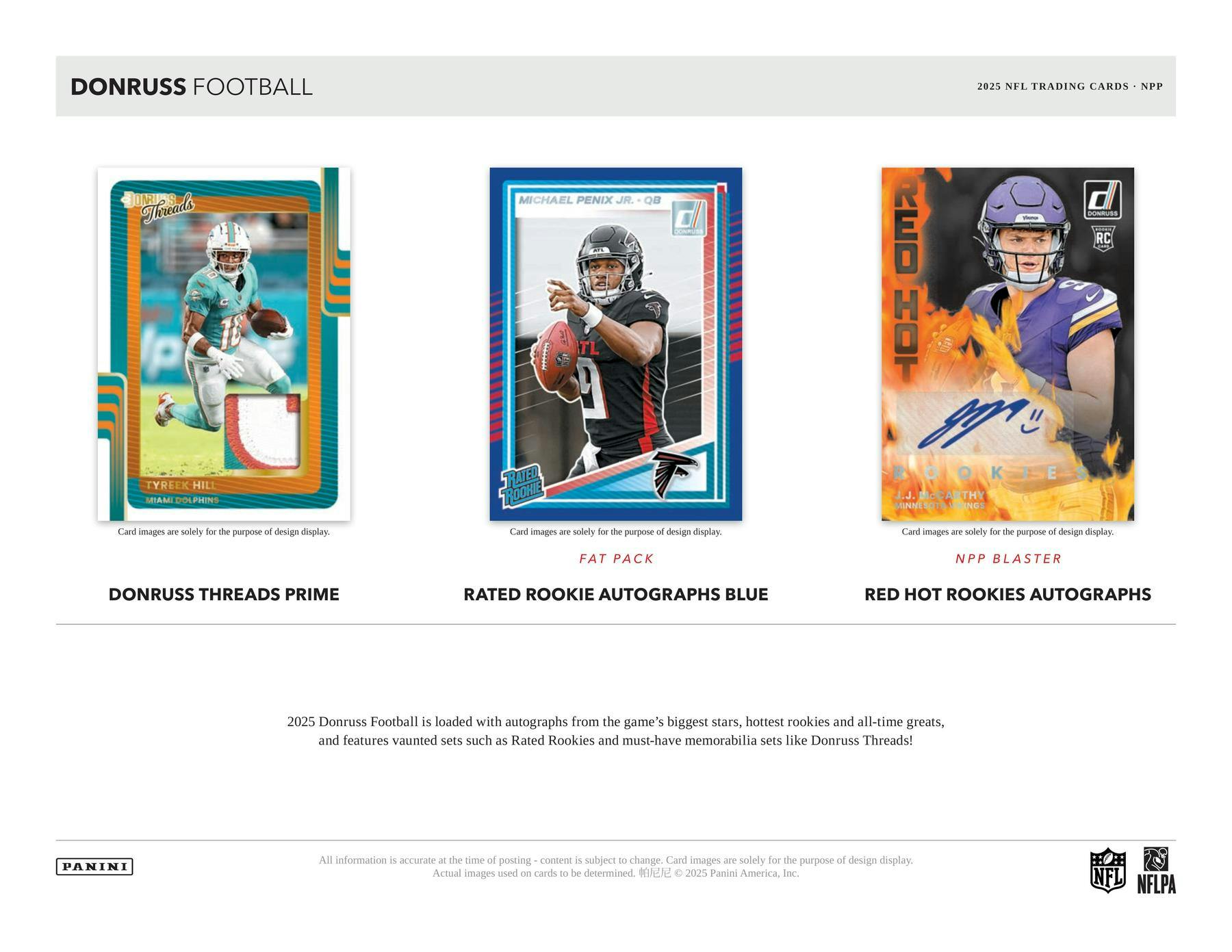 2025 Panini Donruss Football Jumbo Value Pack | Columbia Sports Cards - Columbia Sports Cards