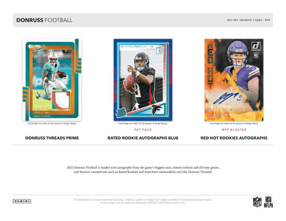 2025 Panini Donruss Football Jumbo Value Pack | Columbia Sports Cards - Columbia Sports Cards