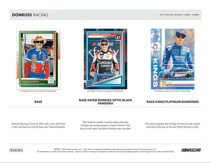 2025 Panini Donruss Racing Hobby Box | Columbia Sports Cards & More - Columbia Hobby - Sports Card Boxes - Toploaders - Card Savers