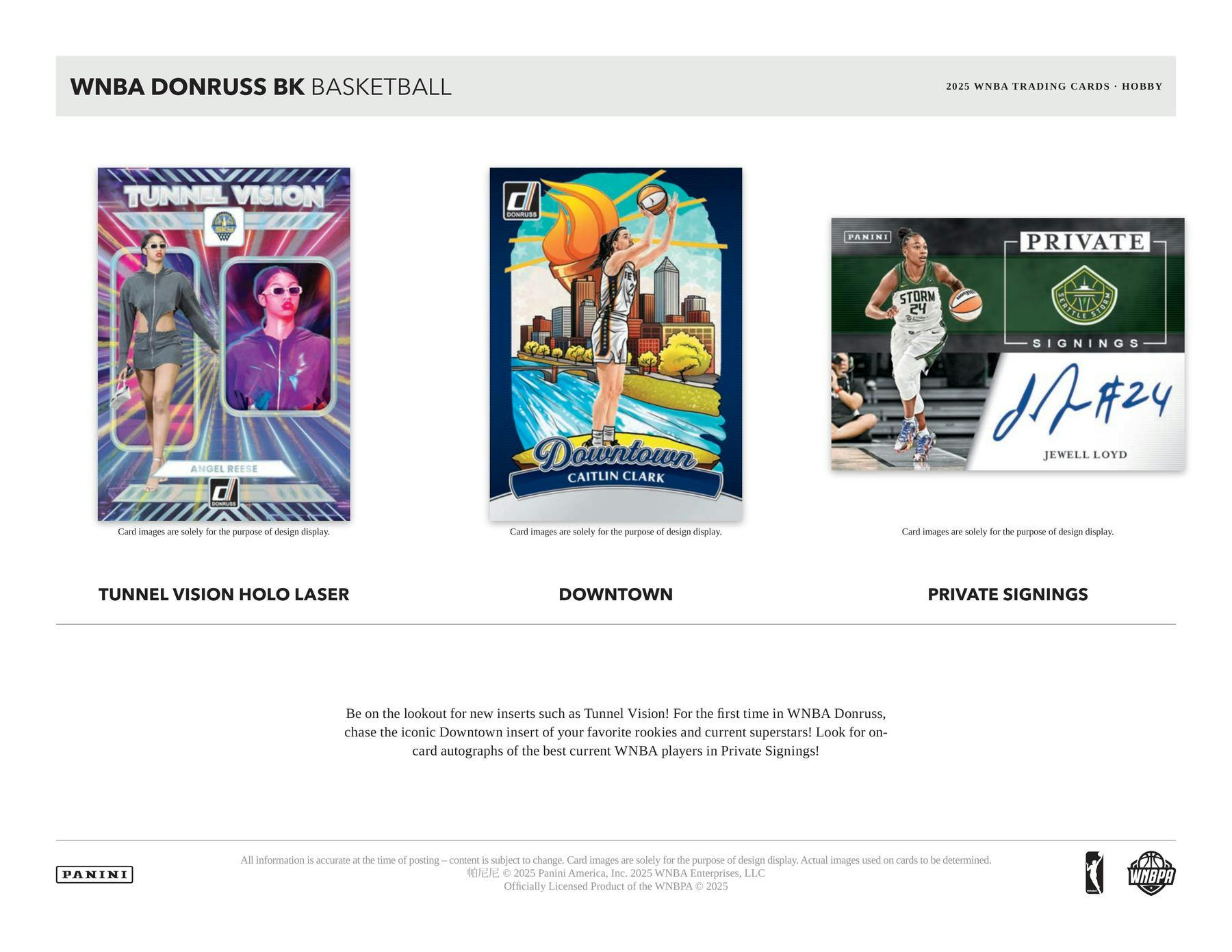 2025 Panini Donruss WNBA Basketball Hobby Box - Columbia Hobby - Sports Card Boxes - Toploaders - Card Savers