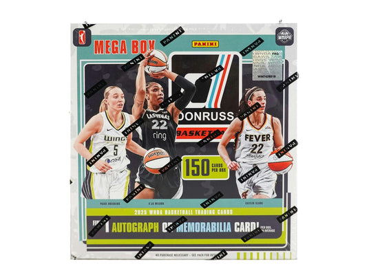 2025 Panini Donruss WNBA Basketball Mega Box | Columbia Sports Cards - Columbia Hobby - Sports Card Boxes - Toploaders - Card Savers