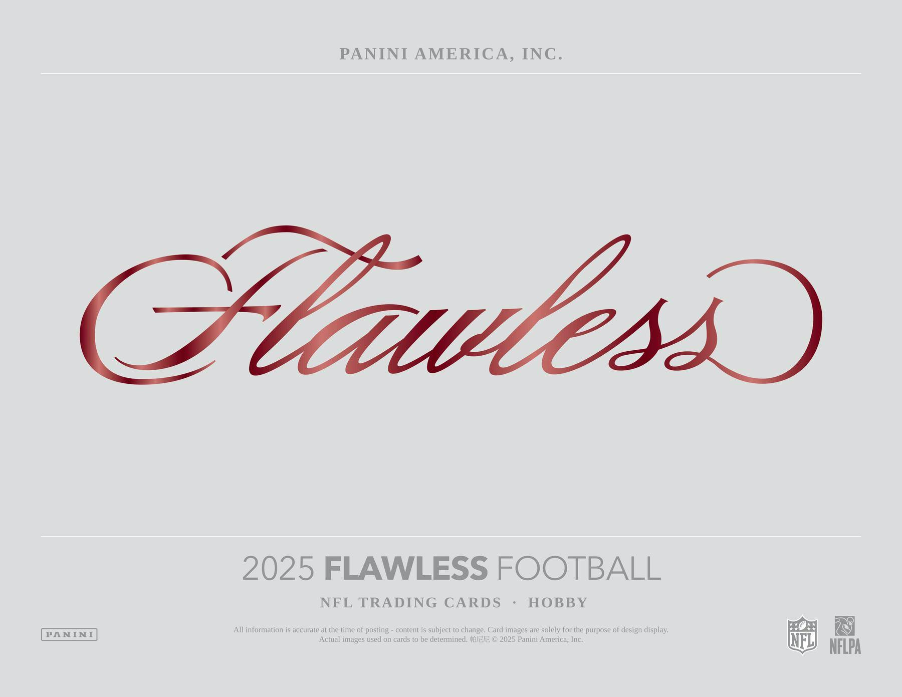 2025 Panini Flawless Football Hobby Box - Columbia Hobby - Sports Card Boxes - Toploaders - Card Savers