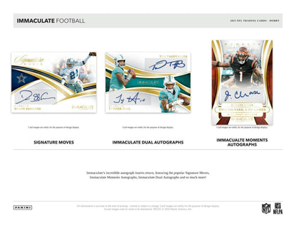 2025 Panini Immaculate Football Hobby Box | Columbia Sports Cards - Columbia Hobby - Sports Card Boxes - Toploaders - Card Savers