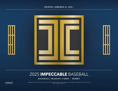 2025 Panini Impeccable Baseball Hobby Box | Columbia Sports Cards - Columbia Hobby - Sports Card Boxes - Toploaders - Card Savers
