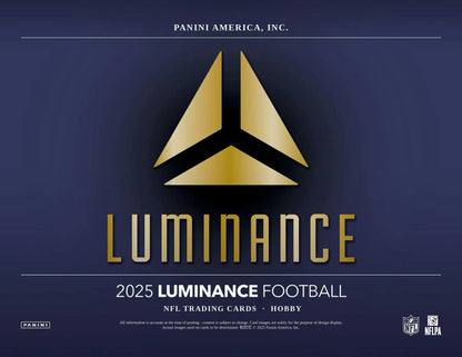 2025 Panini Luminance Football Hobby Box - Columbia Hobby - Sports Card Boxes - Toploaders - Card Savers