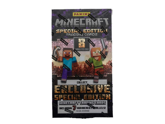 2025 Panini Minecraft Special Edition Hobby Box | Columbia Sports Cards - Columbia Hobby - Sports Card Boxes - Toploaders - Card Savers