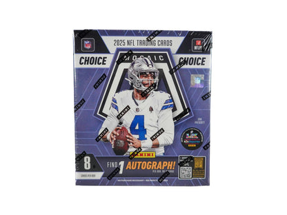 2025 Panini Mosaic Football Choice Box | Columbia Sports Cards - Columbia Hobby - Sports Card Boxes - Toploaders - Card Savers