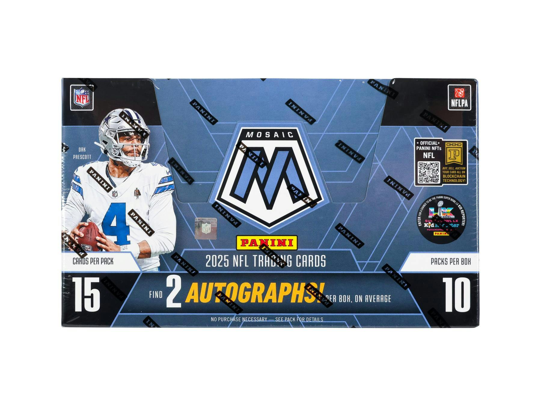 2025 Panini Mosaic Football Hobby Box | Columbia Sports Cards - Columbia Hobby - Sports Card Boxes - Toploaders - Card Savers