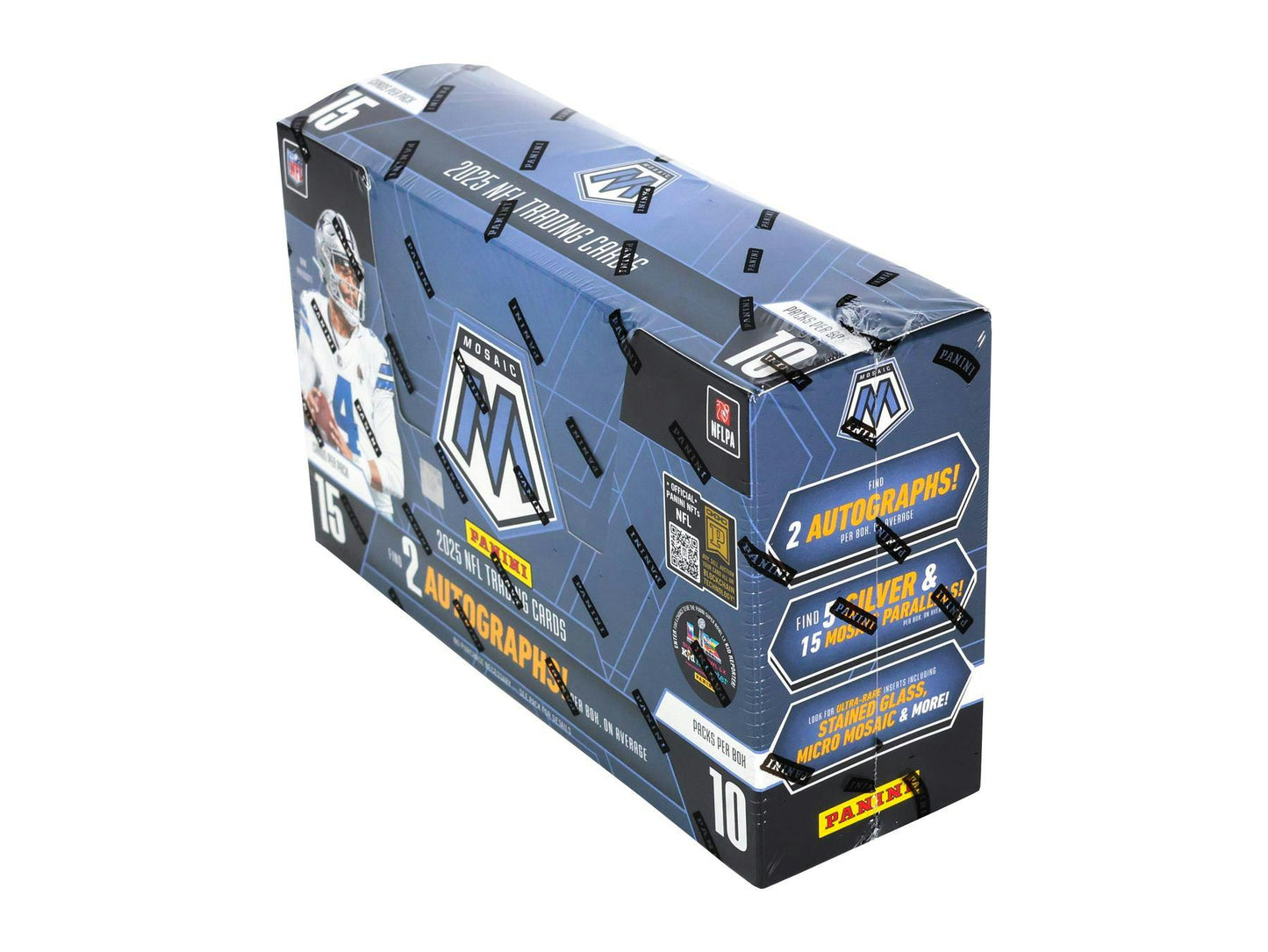 2025 Panini Mosaic Football Hobby Box | Columbia Sports Cards - Columbia Hobby - Sports Card Boxes - Toploaders - Card Savers