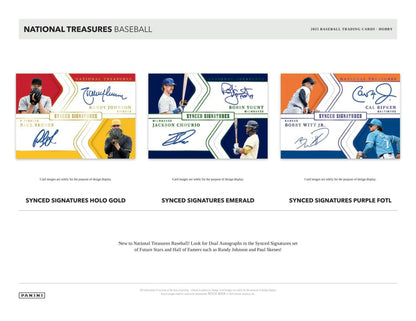 2025 Panini National Treasures Baseball Hobby Box | Columbia Sports Cards - Columbia Hobby - Sports Card Boxes - Toploaders - Card Savers