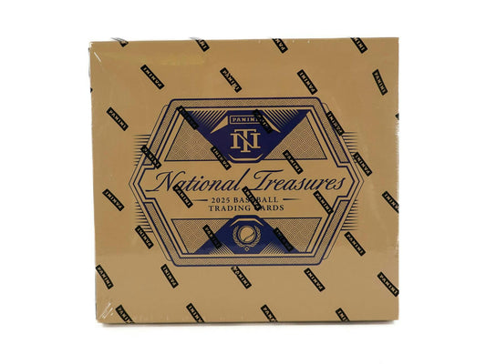 2025 Panini National Treasures Baseball Hobby Box | Columbia Sports Cards - Columbia Hobby - Sports Card Boxes - Toploaders - Card Savers