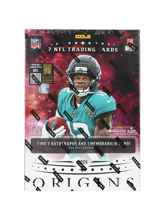 2025 Panini Origins Football Hobby Box | Columbia Sports Cards - Columbia Hobby - Sports Card Boxes - Toploaders - Card Savers