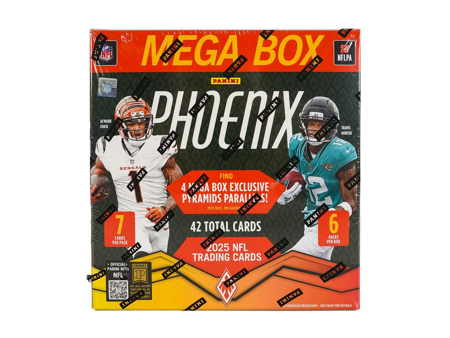 2025 Panini Phoenix Football Mega Box | Columbia Sports Cards - Columbia Hobby - Sports Card Boxes - Toploaders - Card Savers
