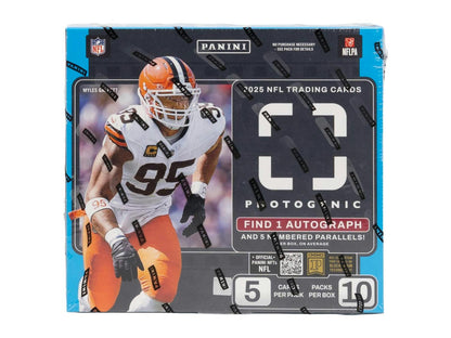 2025 Panini Photogenic Football Hobby Box | Columbia Sports Cards - Columbia Hobby - Sports Card Boxes - Toploaders - Card Savers